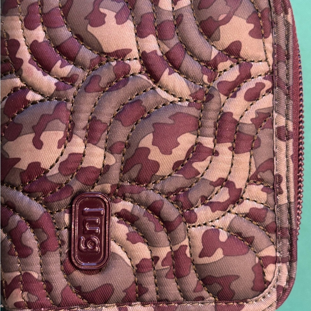Lug Camouflage Wallet in Brown and Tan